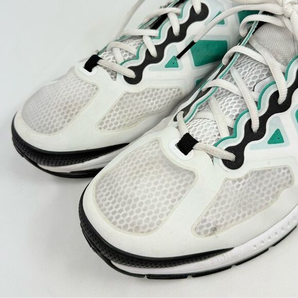 Nike Air Max Genome White Clear Emerald Black Athletic Lace Up Sneakers - Picture 7 of 15